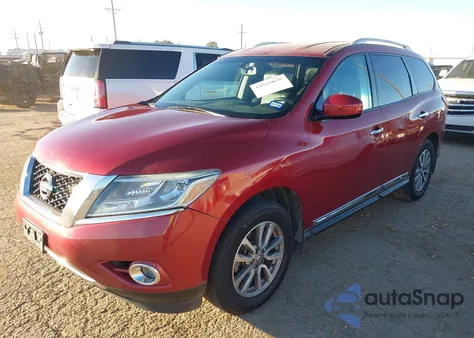 2014 Nissan Pathfinder Sl z USA, uszkodzony, nr VIN 5N1AR2MN7EC646861